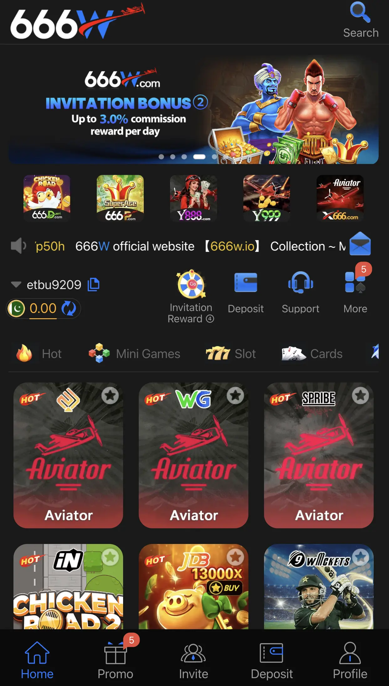 666w game interface 666W Game app interface